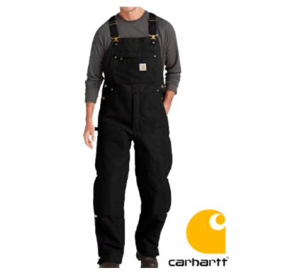 **NEW** Carhartt FIRM DUCK Insulated Bib Overall