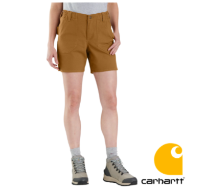 Carhartt WOMENS Relaxed fit canvas work short (BS5730)