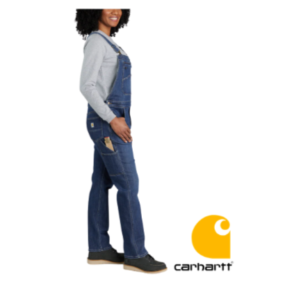 Carhartt Women's Rugged Flex Denim Bib Overall