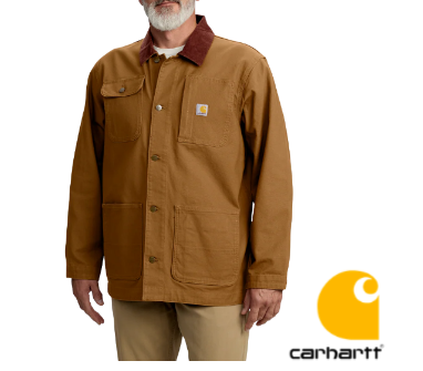 Carhartt ICONIC C01 RUGGED FLEX™ DUCK CHORE COAT