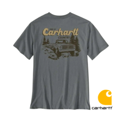 **NEW** Carhartt Irvine Relaxed Truck Logo T-Shirt