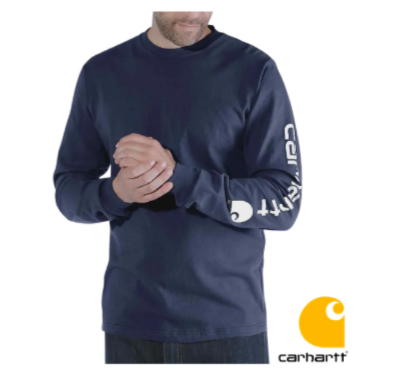 Carhartt RELAXED FIT LONG SLEEVE LOGO T-Shirt