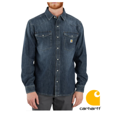 Carhartt MONTANA Relaxed Fit Denim LS Shirt