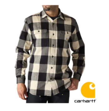 Carhartt Staple LOOSE FIT HEAVYWEIGHT Flannel Plaid Shirt