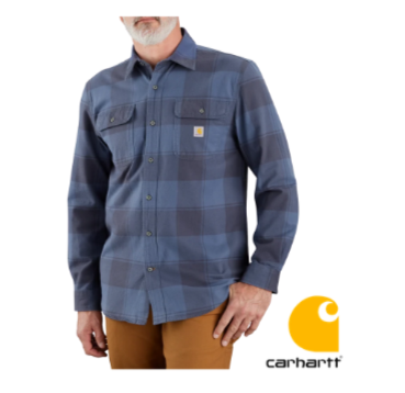 Carhartt LOOSE FIT HEAVYWEIGHT Flannel Plaid Shirt