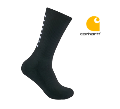 Carhartt FORCE Midweight Logo Crew Socks 3 pack