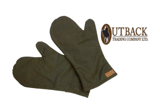 Outback Oilskin Mittens