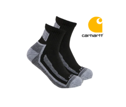 Carhartt FORCE Midweight Quarter Sock 3 pack