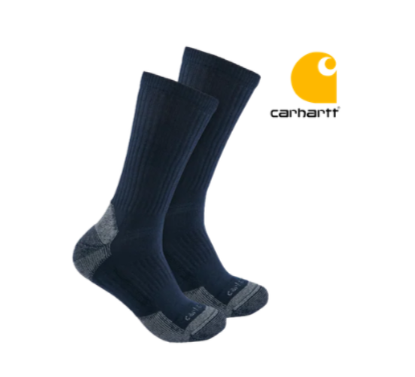 Carhartt Midweight Cotton Blend Crew Socks 3 pack
