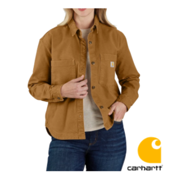 Carhartt WOMENS Loose Fit Heavyweight Duck Overshirt