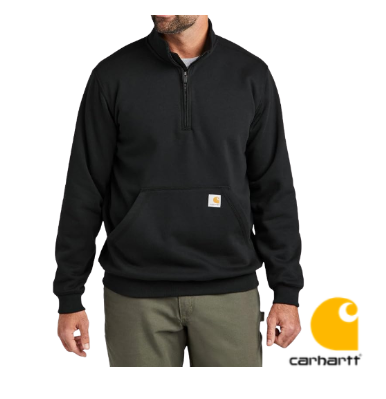 Carhartt MIDWEIGHT Loose Fit Quarterzip Mock Neck Sweatshirt