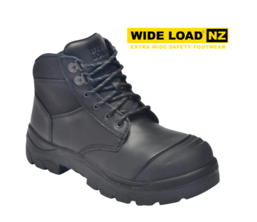 WL690BZ Wide Black Oil Kip 6" Steel Cap Boots **NOW $300**