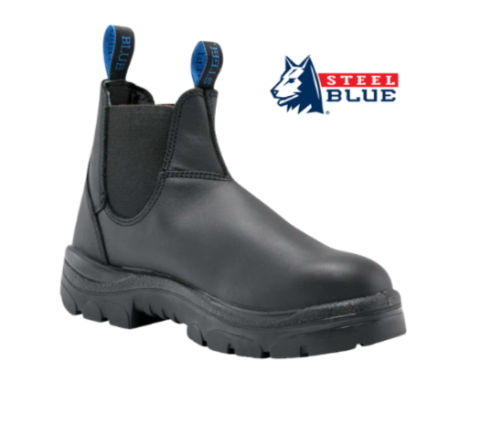 Steel Blue Hobart Slip on Work Boot (No Bump Cap)