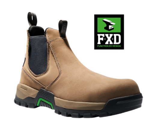FXD WB-4 Slip-On  Elastic Side Safety Boot