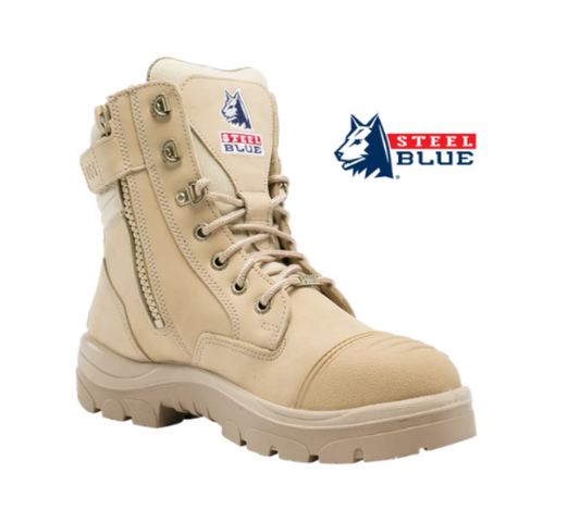 Steel Blue Southern Cross Zip Work Boots