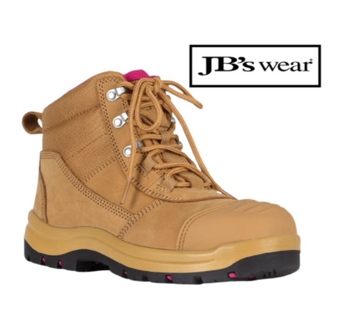 JB's Ladies Atrax Zip Safety Boot (9H9)