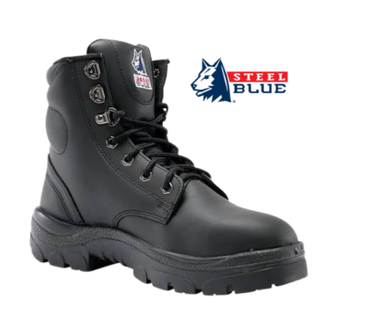 Steel Blue Womens Argyle Work Boot