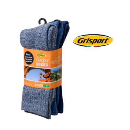 Grisport Mens Socks -  3pk