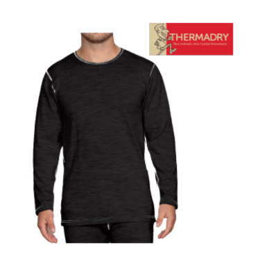 D23 - Heavyweight 100% Merino Crew Neck Long Sleeve