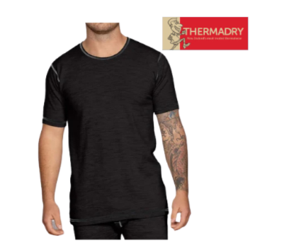 D23 - Heavyweight 100% Merino Crew Neck Short Sleeve