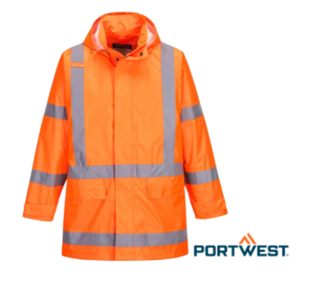 PORTWEST TTMC-W17 X-Back Rain Traffic Jacket