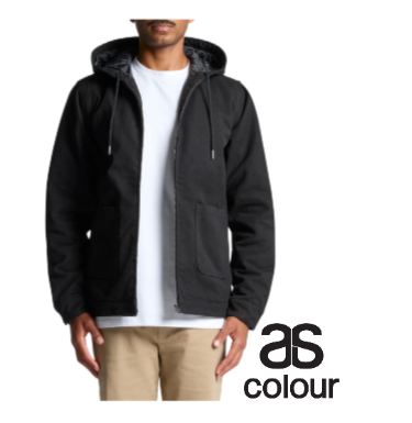 AS Colours Canvas Hooded Jacket 5529