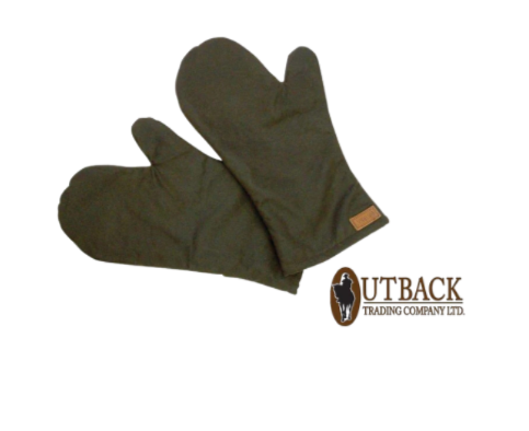 Outback Oilskin Mittens