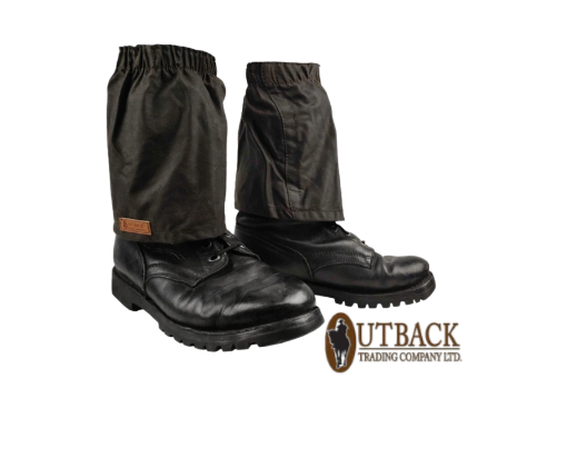 Outback Boot Guards Oilskin
