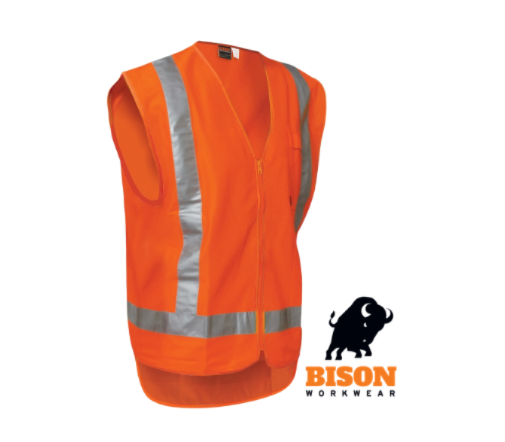 Bison Hi Viz Safety Vest