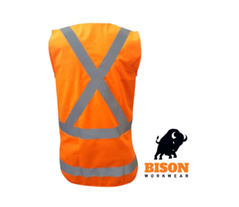 High Vis Vest - X-BACK orange