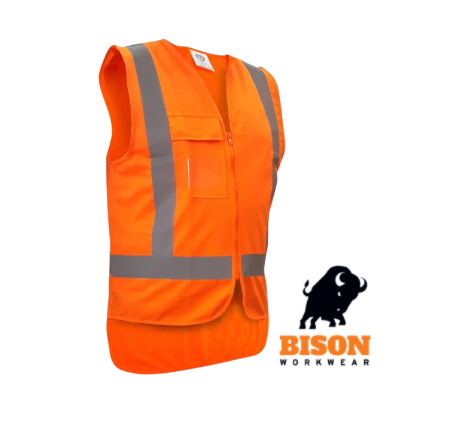Caution TTMC-W17 Safety Vest - King Size