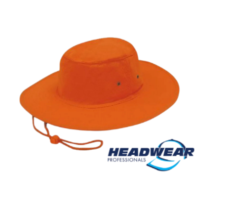Hi-Vis Brim Hat with string