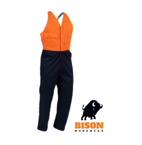 Easy Action Domed Overalls (100% Cotton)