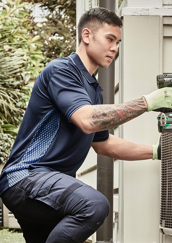 Mens Spark Short Sleeve Polo ZH165