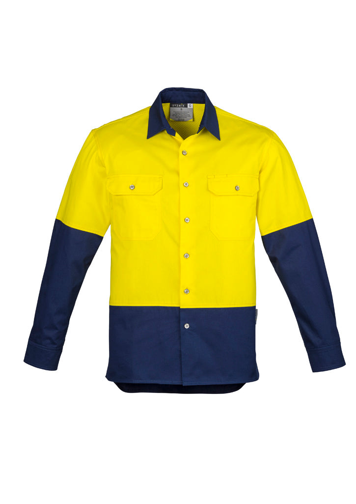 ZW122 MENS INDUSTRIAL SHIRT L/S