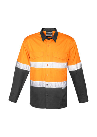 ZW129 RUGGED VENTED ORANGE SHIRT D/N