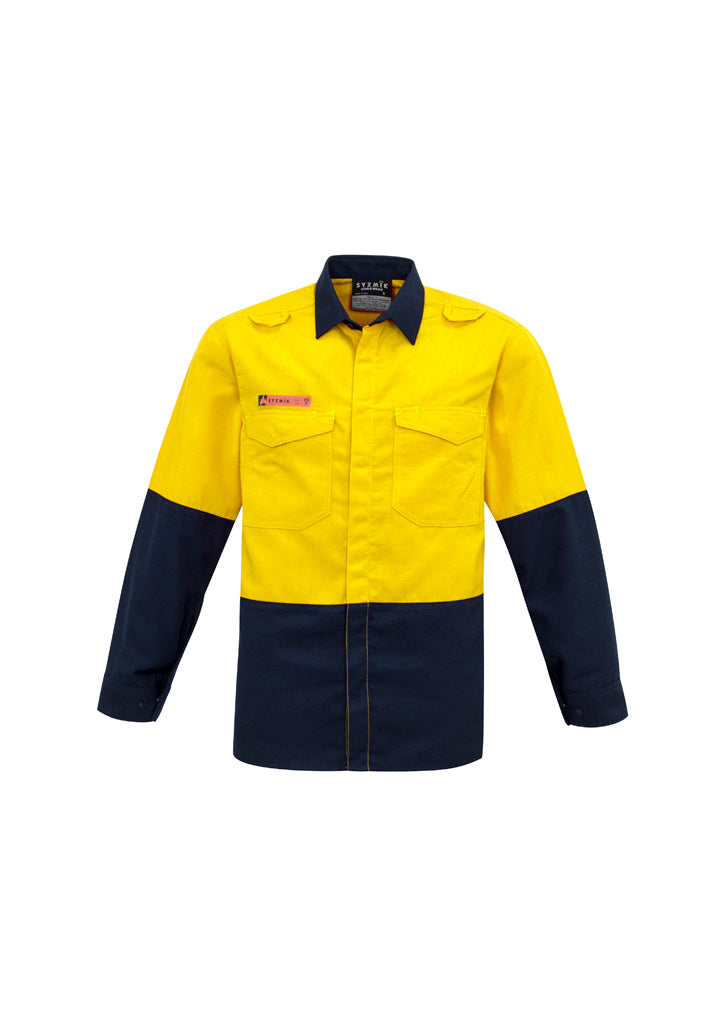 ZW138 - Mens Hi Vis Spliced Shirt