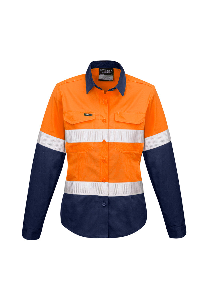 Womens Taped L/S Shirt Rugged Cooling