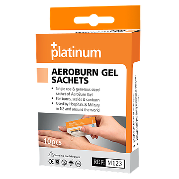 Platinum Aero Burn Gel Sachets 3.5gram Pack 10