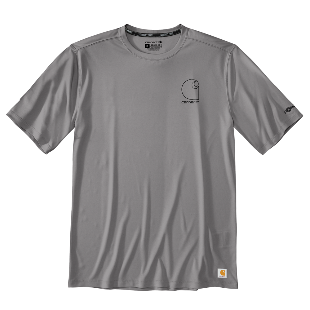 Carhartt MENS Force Sun Defender™ Lightweight Short-Sleeve Logo Graphic T-Shirt