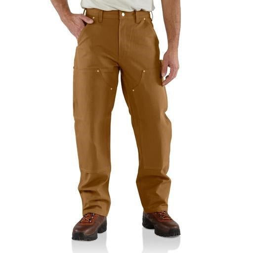 Carhartt B01 LOOSE FIT FIRM DUCK DOUBLE-FRONT UTILITY WORK PANT - EXT sizes