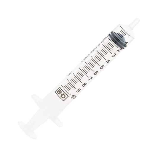 BD Hypo Syringe Concentric Luer Slip 10ml Box 100 (302143)