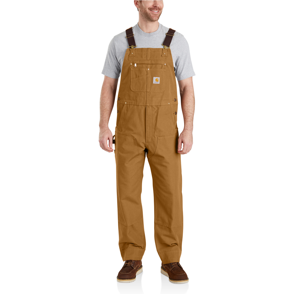 Carhartt Relaxed Fit Duck Bib Overall: Extended Sizes
