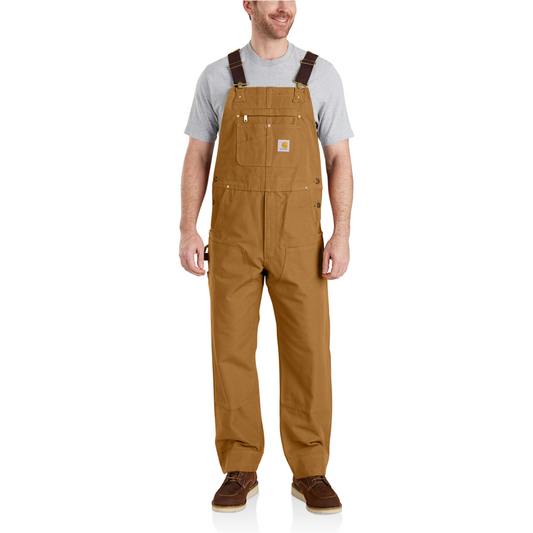 Carhartt Relaxed Fit Duck Bib Overall: Extended Sizes