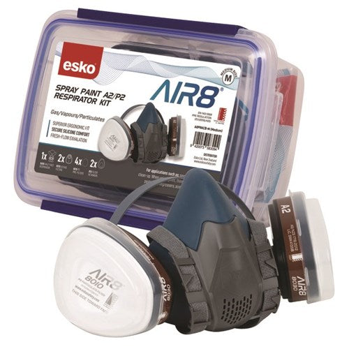 Air8 Spray Paint Respirator Clip Box