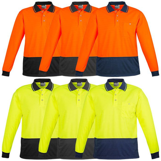 ZH232 Basic Long Sleeve Polo