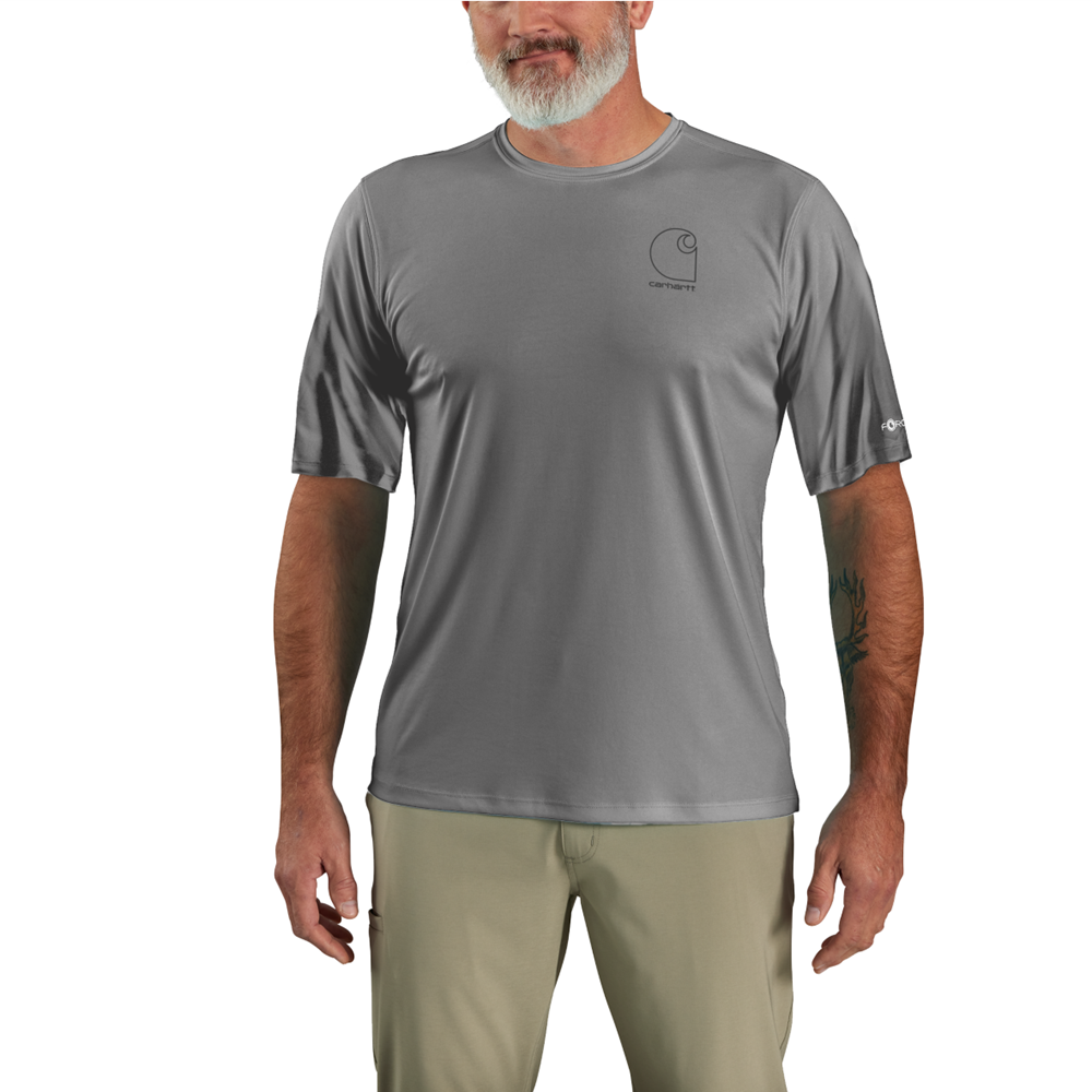 Carhartt MENS Force Sun Defender™ Lightweight Short-Sleeve Logo Graphic T-Shirt
