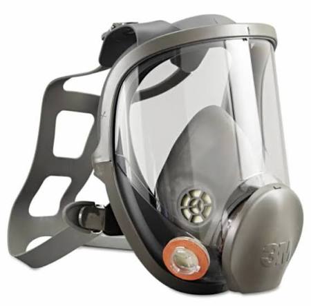 3M6000  Full Face Respirator