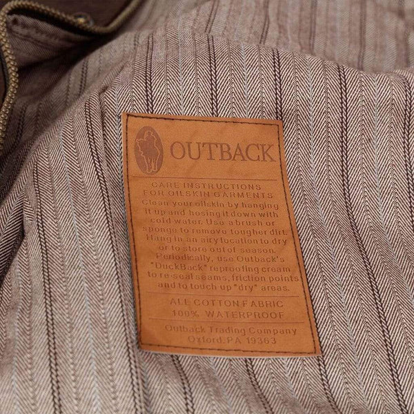 Outback Bendigo Oilskin Jacket