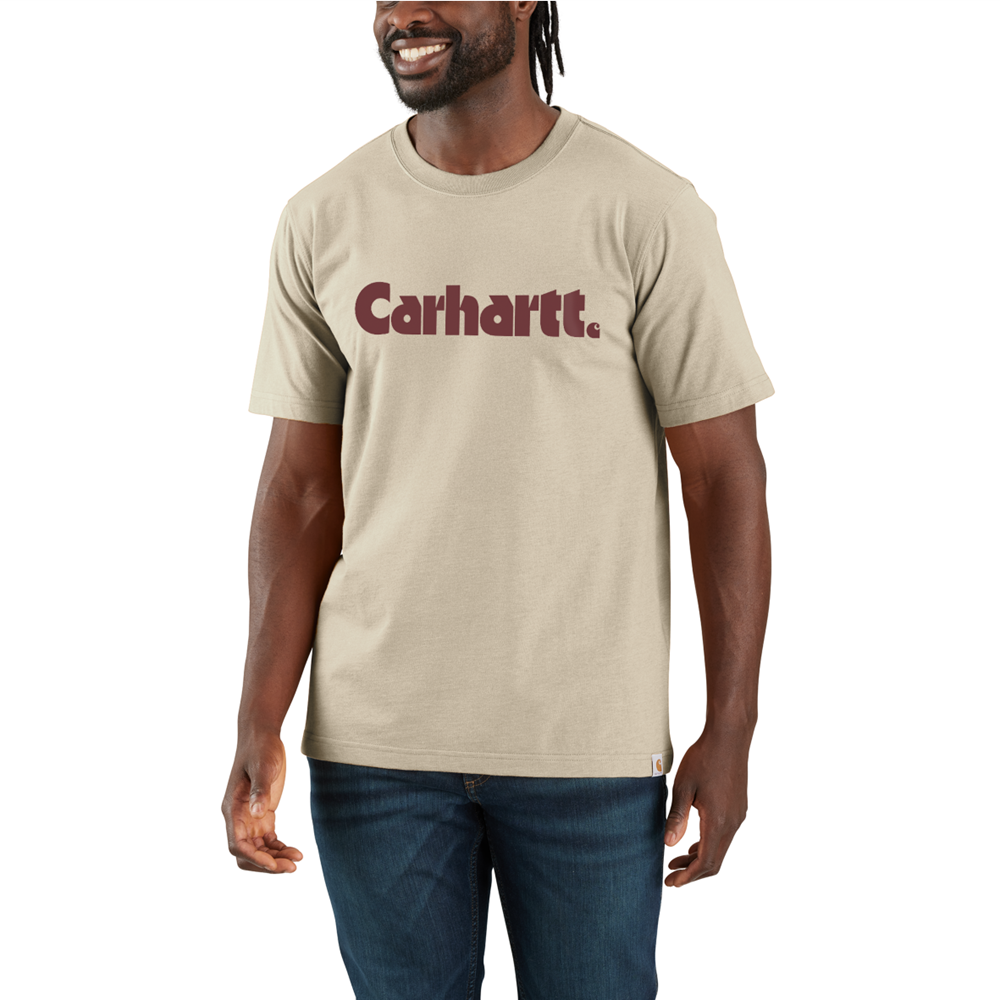 *NEW* Carhartt LIGHTWEIGHT Staple Relaxed fit Logo Graphic T-Shirt